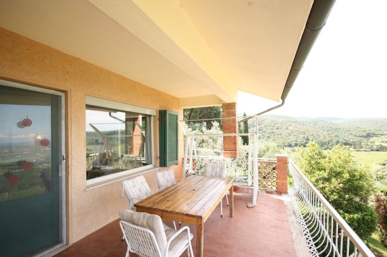 Terrazza Vista Mare Villa Castagneto Carducci Exterior photo